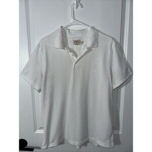 Brooks Brothers Vintage Shirt Mens Medium White Striped Short Sleeve